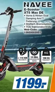 E-Scooter XT5 Max DE