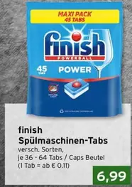 Finish - Spülmaschinen-Tabs POWER