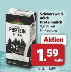 Proteinmilch 0,9 % Fett