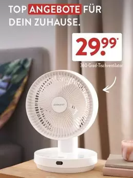 360-Grad-Tischventilator