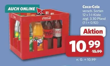 Coca Cola - Coca-Cola versch. Sorten