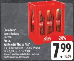 Coca Cola - Coca-Cola, Fanta, Sprite oder Mezzo Mix
