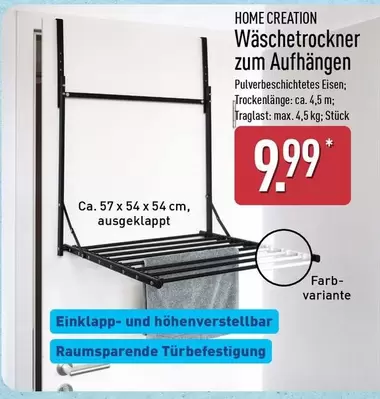 Wäschetrockner zum Aufhängen