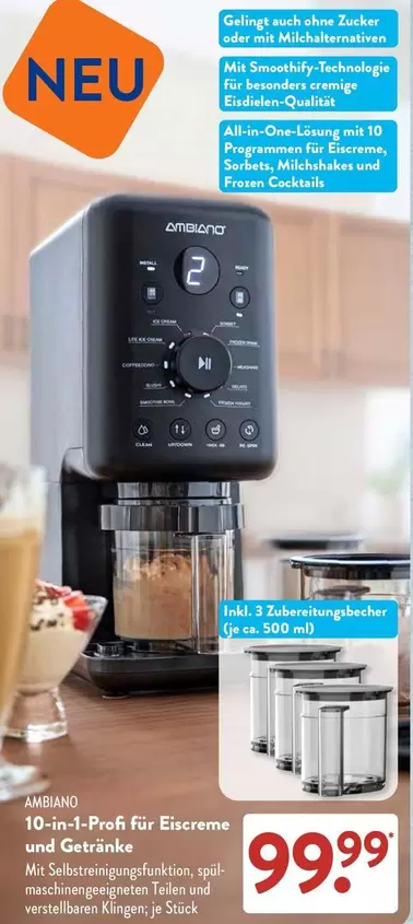 Frozen - 10-in-1 Profi für Eiscreme und Getränke