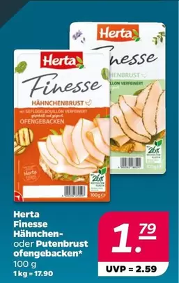 Hähnchenbrust- oder Putenbrust ofengebacken