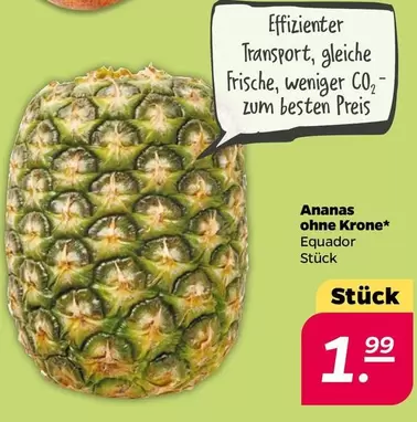 Krone - Ananas ohne