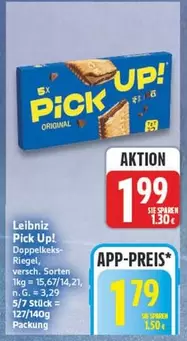 Pick Up! Original Doppelkeks-Riegel