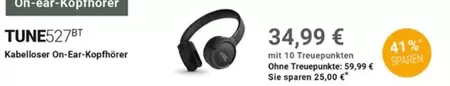 Jbl - TUNE527BT Kabelloser On-Ear-Kopfhörer
