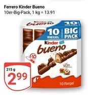 Kinder - Bueno 10er-Big-Pack