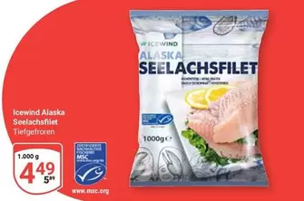 Alaska Seelachsfilet Tiefgefroren