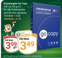 Kopierpapier Go Copy / Premium Office-Paper