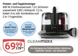 Kinder - Polster- und Teppichreiniger
