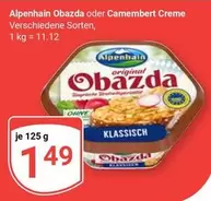 Obazda oder Camembert Creme