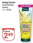 Kneipp Dusche
