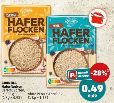 Granola - GRANOLA Haferflocken