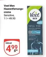 Veet - Haarentfernungscreme Sensitive