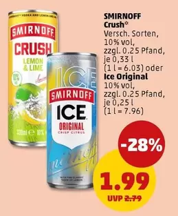Smirnoff - Crush* / Ice Original