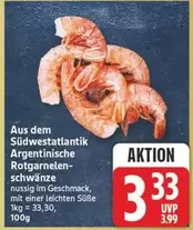 Argentinische Rotgarnelen- schwänze