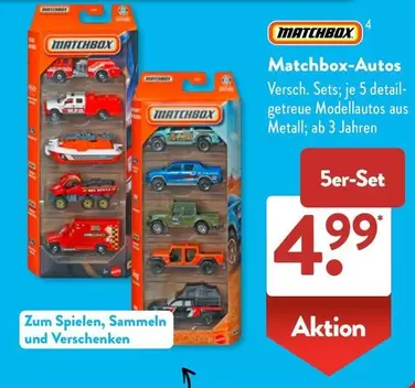 Matchbox-Autos