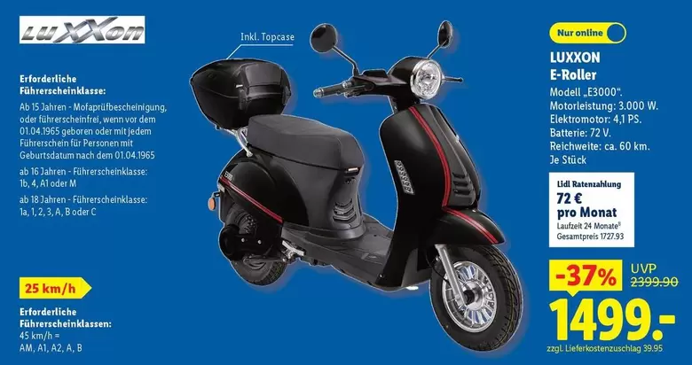 E-Roller "E3000"