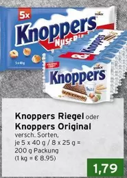 Knoppers Riegel oder Knoppers Original