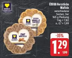 Herzstücke Waffeln