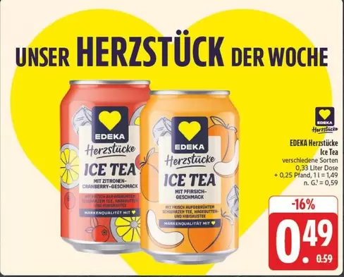 Ice Tea - Herzstücke ICE TEA