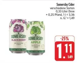Blackberry - Cider verschiedene Sorten