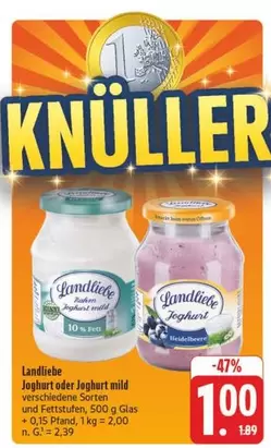 Joghurt oder Joghurt mild