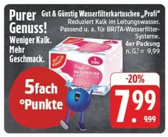 Wasserfilterkartuschen "Profi"
