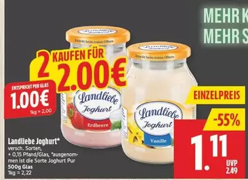 Landliebe Joghurt