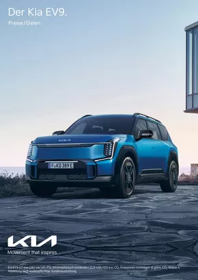 KIA Katalog in Raguhn-Jeßnitz | KIA EV9 | 2024-09-03T00:00:00.000Z - 2025-09-03T00:00:00.000Z