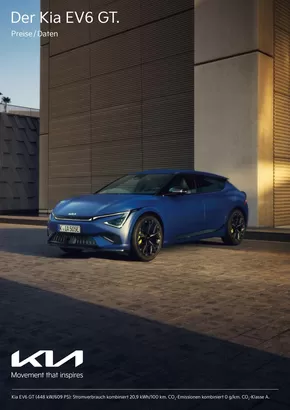 KIA Katalog in Raguhn-Jeßnitz | KIA EV6 GT | 2024-09-03T00:00:00.000Z - 2025-09-03T00:00:00.000Z
