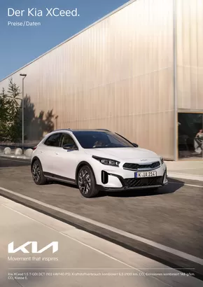 KIA Katalog in Raguhn-Jeßnitz | KIA XCeed | 2024-09-03T00:00:00.000Z - 2025-09-03T00:00:00.000Z