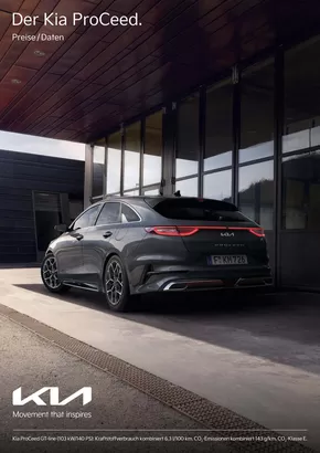 KIA Katalog in Raguhn-Jeßnitz | KIA ProCeed | 2024-09-03T00:00:00.000Z - 2025-09-03T00:00:00.000Z