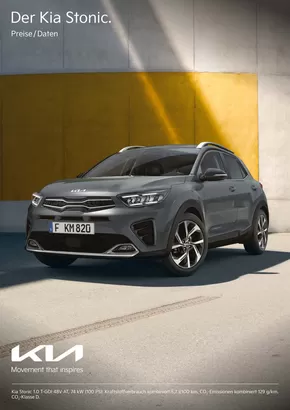 KIA Katalog in Raguhn-Jeßnitz | KIA Stonic | 2024-09-03T00:00:00.000Z - 2025-09-03T00:00:00.000Z