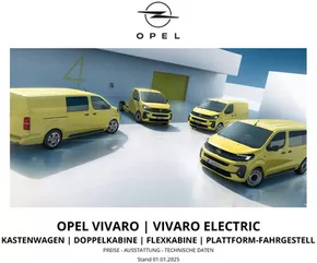 Opel Katalog in Speyer | Opel Neuer Vivaro | 2025-01-03T00:00:00.000Z - 2026-01-03T00:00:00.000Z