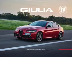 Alfa Romeo Katalog in Wernigerode | Alfa Romeo Giulia | 2025-03-13T00:00:00.000Z - 2026-03-13T00:00:00.000Z