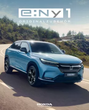Honda Katalog in Norderstedt | Honda e:NY1 ZUBEHÖRBROSCHÜRE | 2025-03-25T00:00:00.000Z - 2026-03-25T00:00:00.000Z
