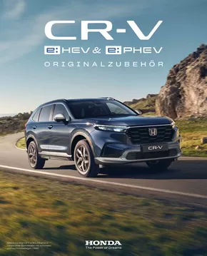 Honda Katalog in Norderstedt | Honda CR-V ZUBEHÖRBROSCHÜRE | 2025-03-25T00:00:00.000Z - 2026-03-25T00:00:00.000Z