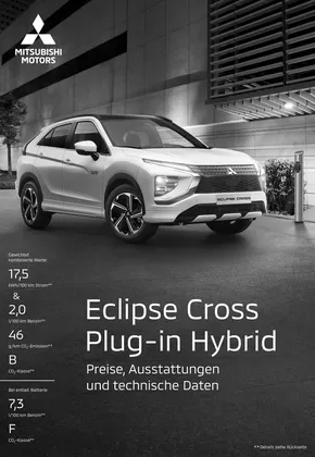 Mitsubishi Katalog in Oer-Erkenschwick | Jetzt sparen mit unseren Deals | 2025-03-25T00:00:00.000Z - 2026-03-25T00:00:00.000Z