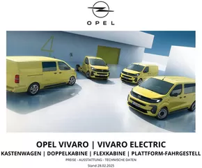 Opel Katalog in Lenningen | Opel Neuer Vivaro | 2025-03-25T00:00:00.000Z - 2026-03-25T00:00:00.000Z