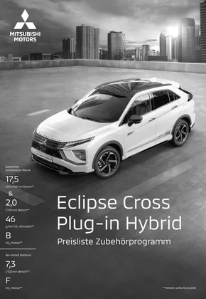 Mitsubishi Katalog | Eclipse Cross Plug-in Hybrid | 2025-04-08T00:00:00.000Z - 2026-04-08T00:00:00.000Z
