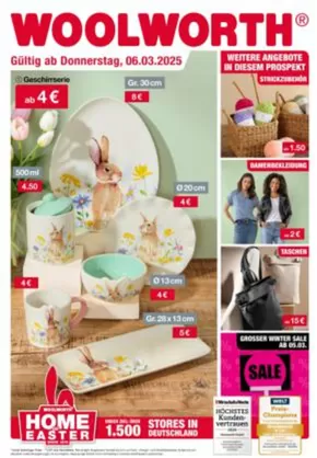 Woolworth Katalog in Pfarrkirchen | Woolworth flugblatt | 2025-04-10T00:00:00.000Z - 2025-12-31T00:00:00.000Z