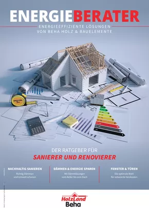 HolzLand Beha Katalog | Beha - Energieberater | 2025-04-16T00:00:00.000Z - 2025-12-31T00:00:00.000Z