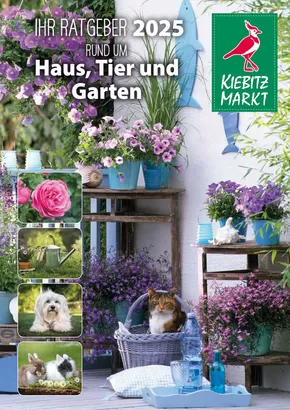 Kiebitzmarkt Garten- und Tierkatalog 2025