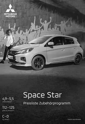 Mitsubishi Katalog in Oldenburg | Space Star | 2025-04-22T00:00:00.000Z - 2026-04-22T00:00:00.000Z