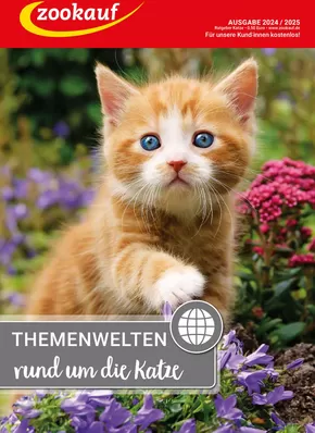 Zookauf Katalog in Stuttgart | Themenwelten rund um die Katze | 2025-05-22T00:00:00.000Z - 2025-12-31T00:00:00.000Z