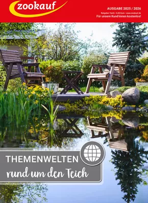 Zookauf Katalog in Stuttgart | Themenwelten rund um die Teich | 2025-05-22T00:00:00.000Z - 2026-12-31T00:00:00.000Z