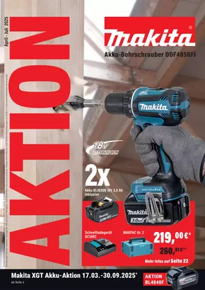 Makita Katalog | Aktion | 2025-03-17T00:00:00.000Z - 2025-09-30T00:00:00.000Z